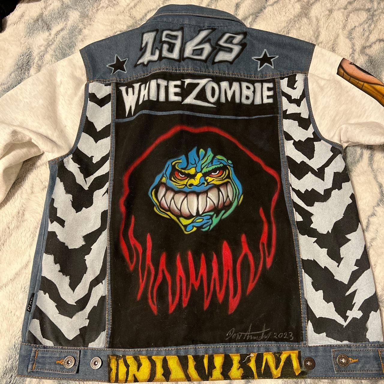 Custom on sale airbrush jacket