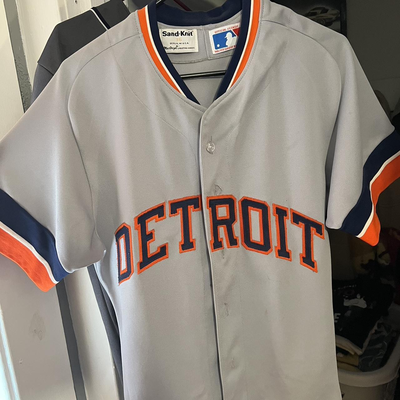 Vintage Detroit Tigers Official Jersey - Genuine - Depop