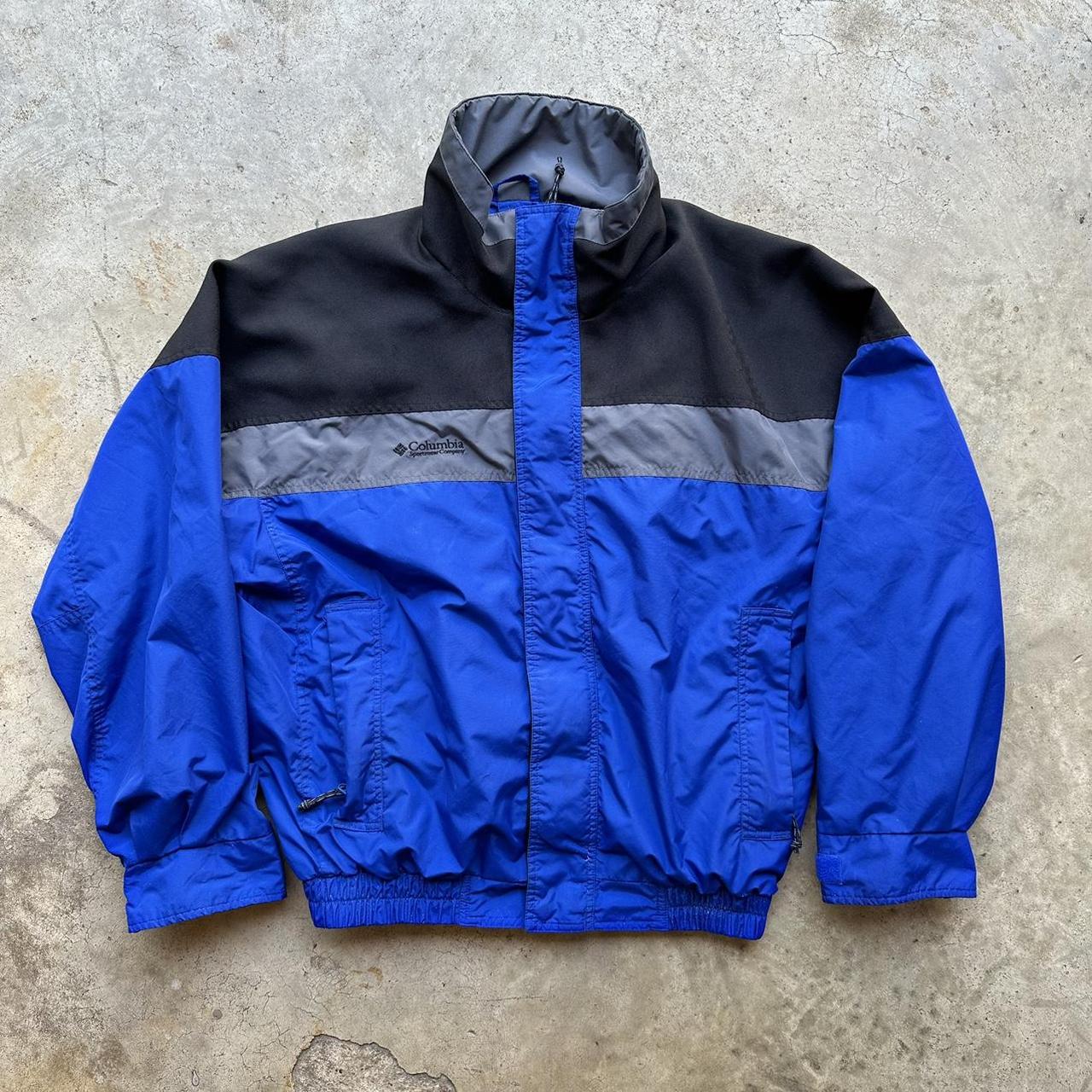 Royal blue hotsell columbia jacket