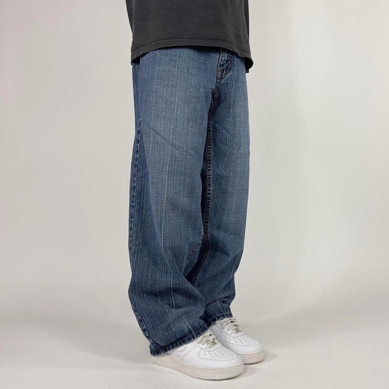 Y2k Baggy Jnco Style Wide-leg Skater Streetwear | Depop
