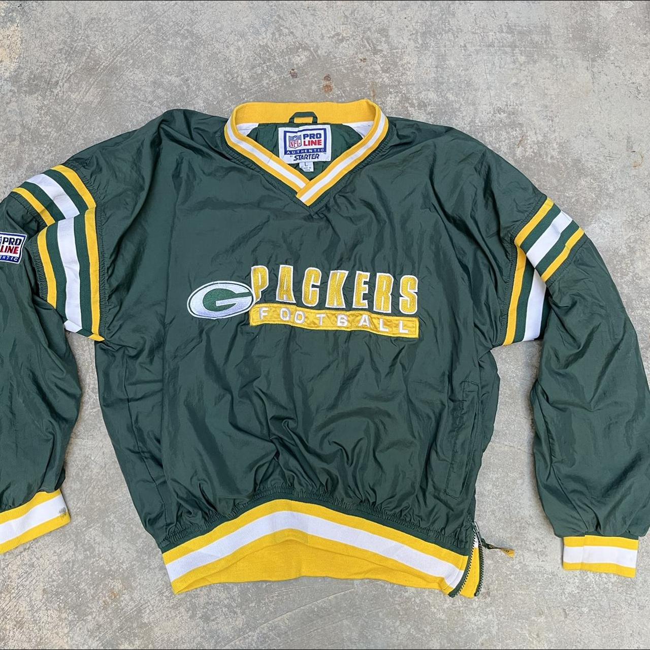 Green Bay Packers Jacket Size 3XL Please check - Depop