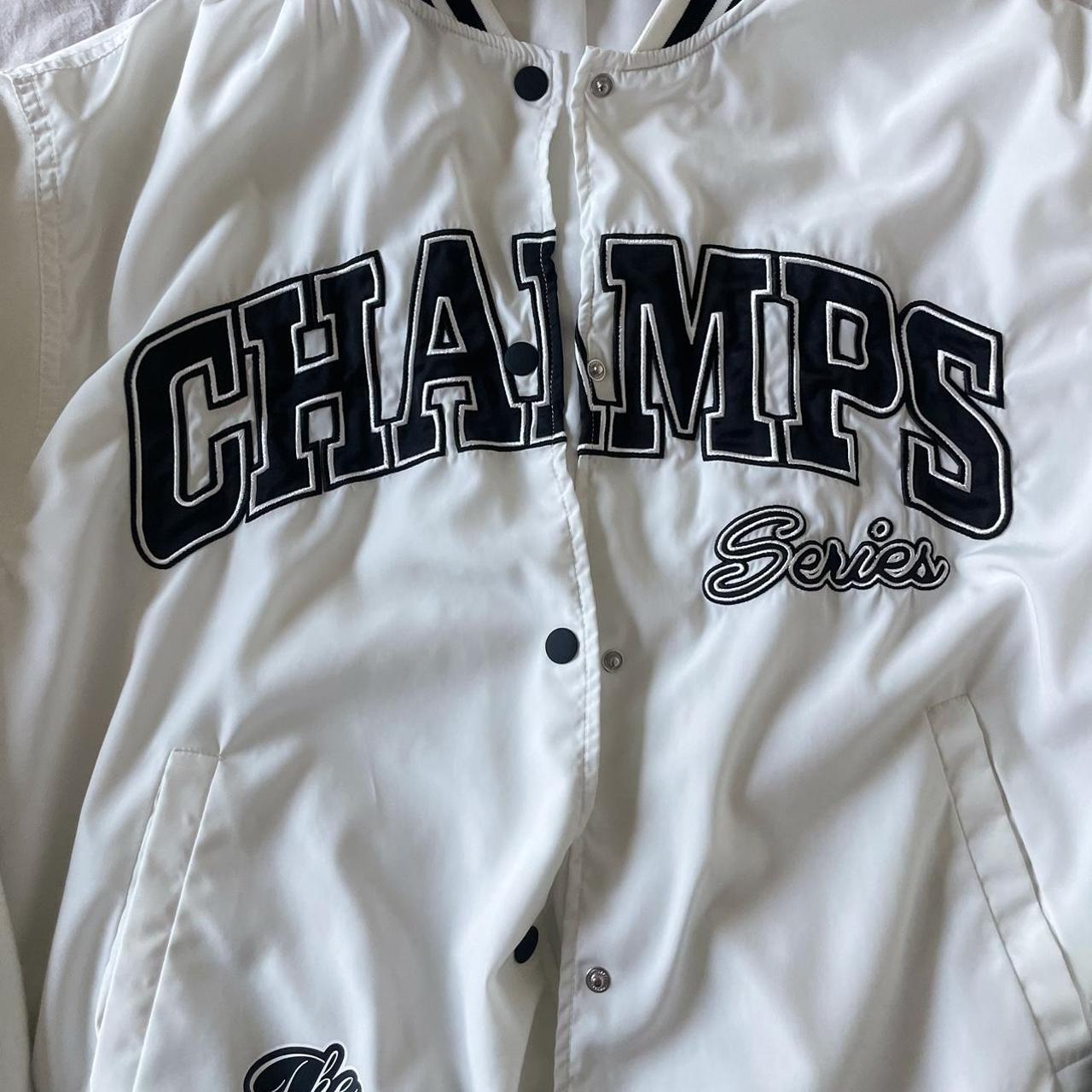 “CHAMPS” H&M varsity jacket Depop