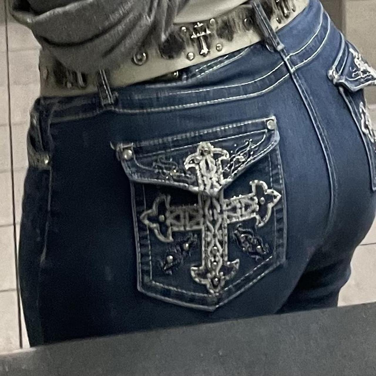 cross earl jeans size 14 waist around 32” or... Depop