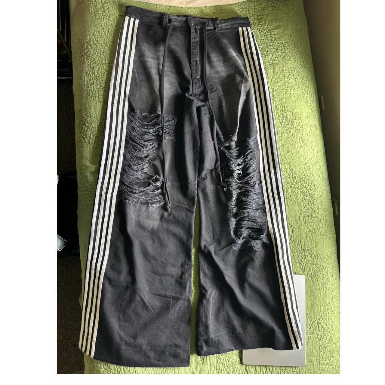 Yori sport 5 striped denim Size w 38 New condition... - Depop