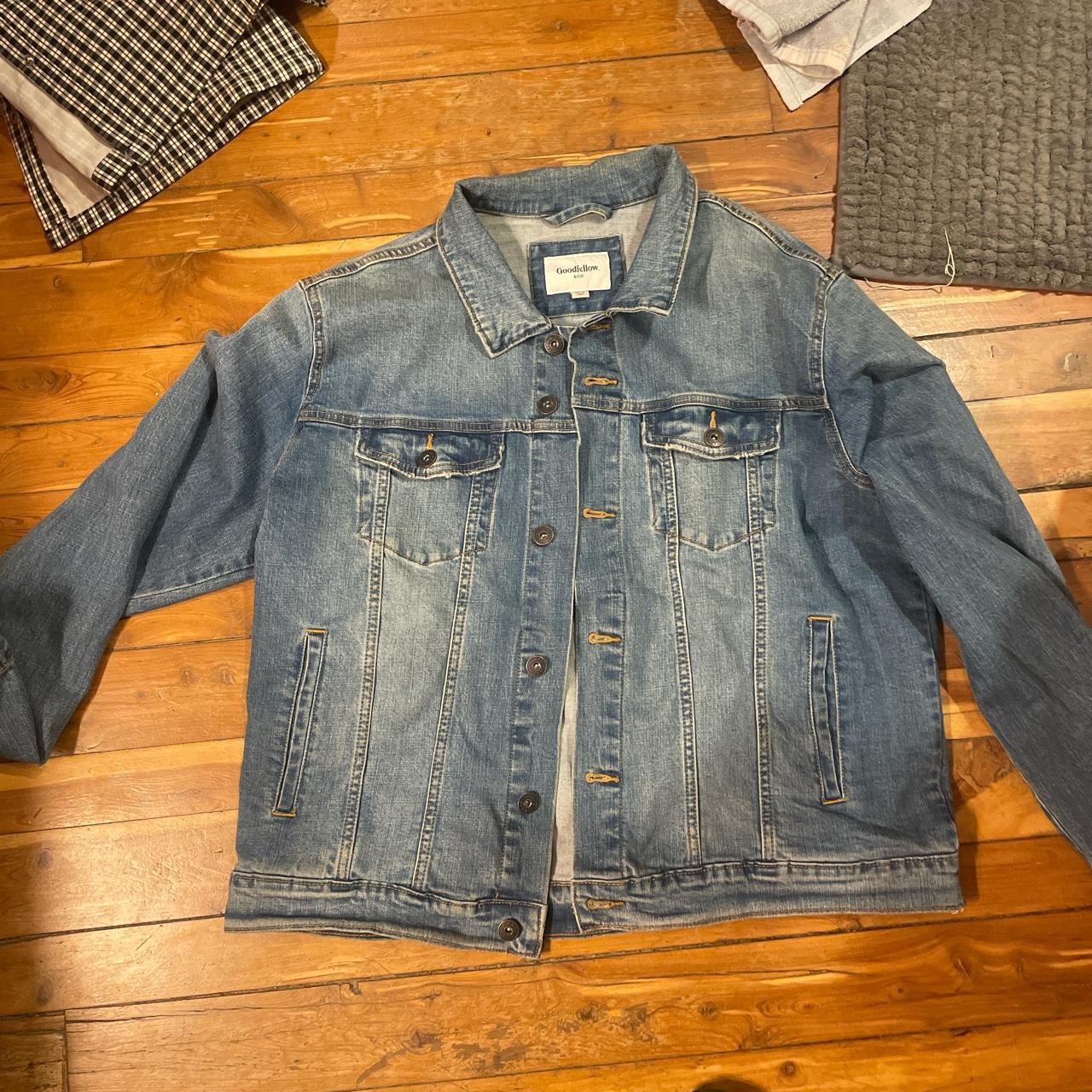 Goodfellow and co denim on sale jacket