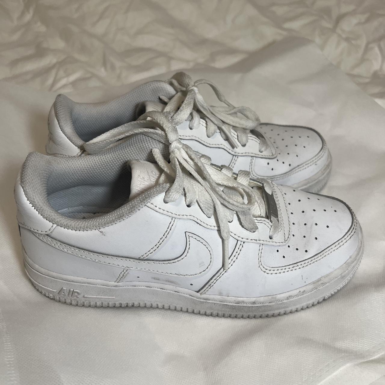 Nike Air Force 1- Size 4Y- can fit size W6 Too big... - Depop