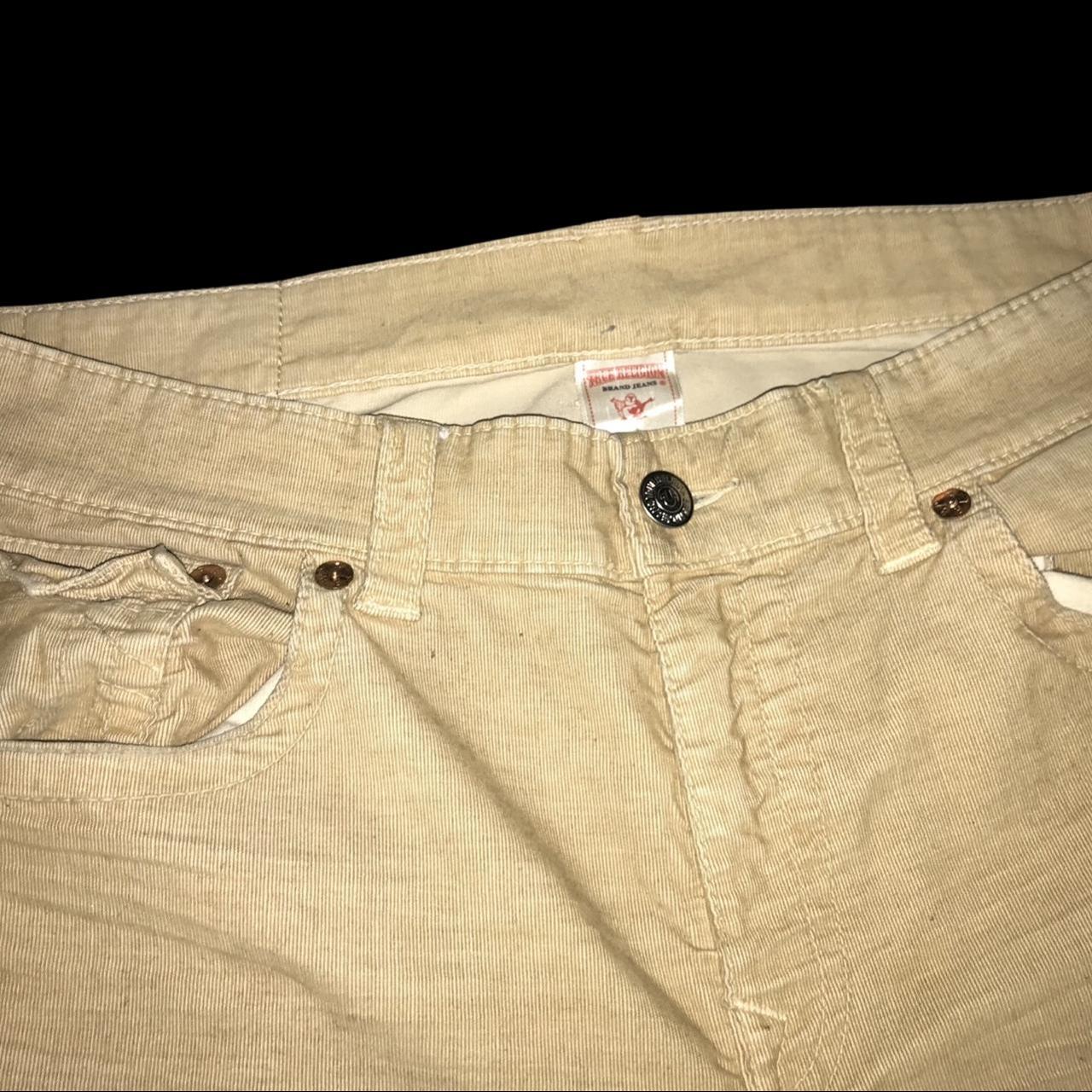 True religion corduroy khakis 36 W - Depop