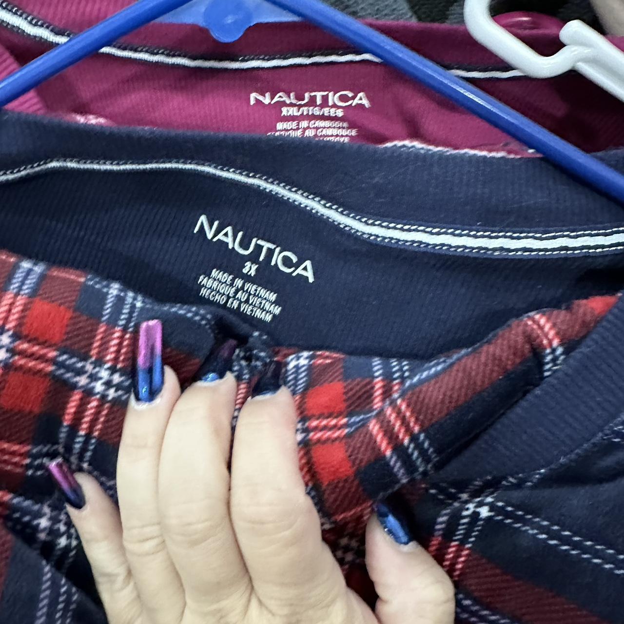 Nautica pajama set Soft and very warm - Depop