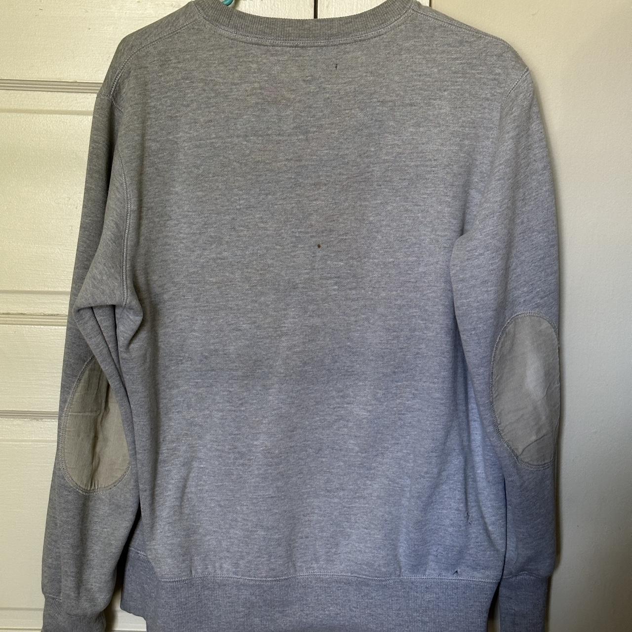 Supreme Kanjii Crewneck Grey XL very comfortable - Depop