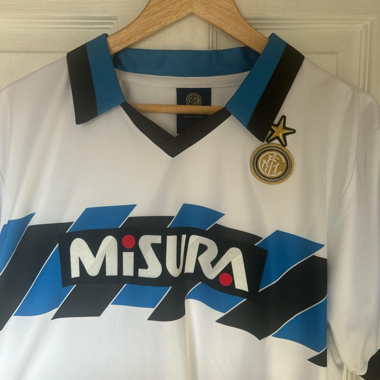 Inter Milan 1990 away kit - Depop