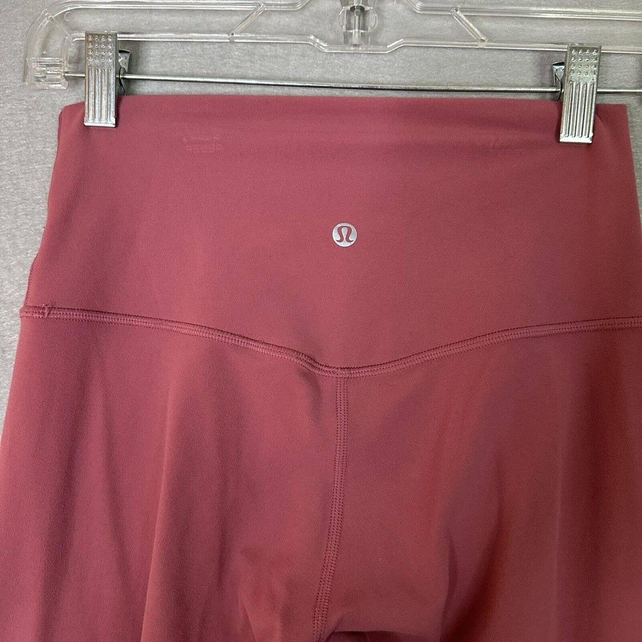 Up for sale is a pair of Moss Rose color Lululemon - Depop