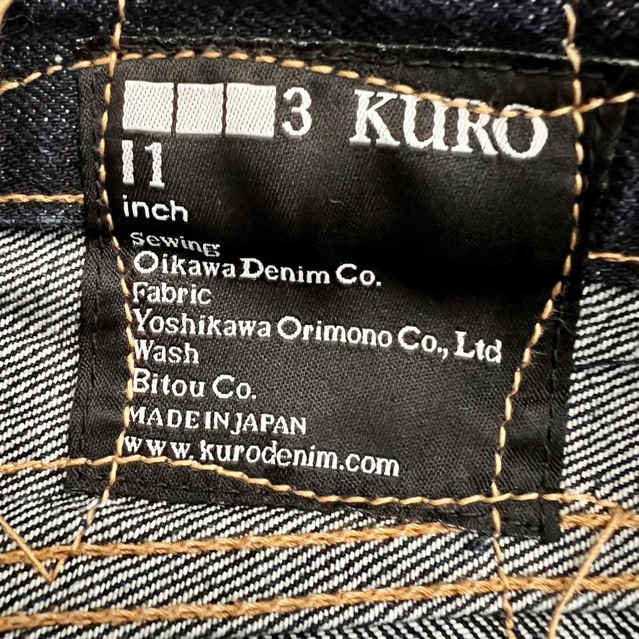 KURO Graphite - Japanese Selvedge Denim (Slim... - Depop