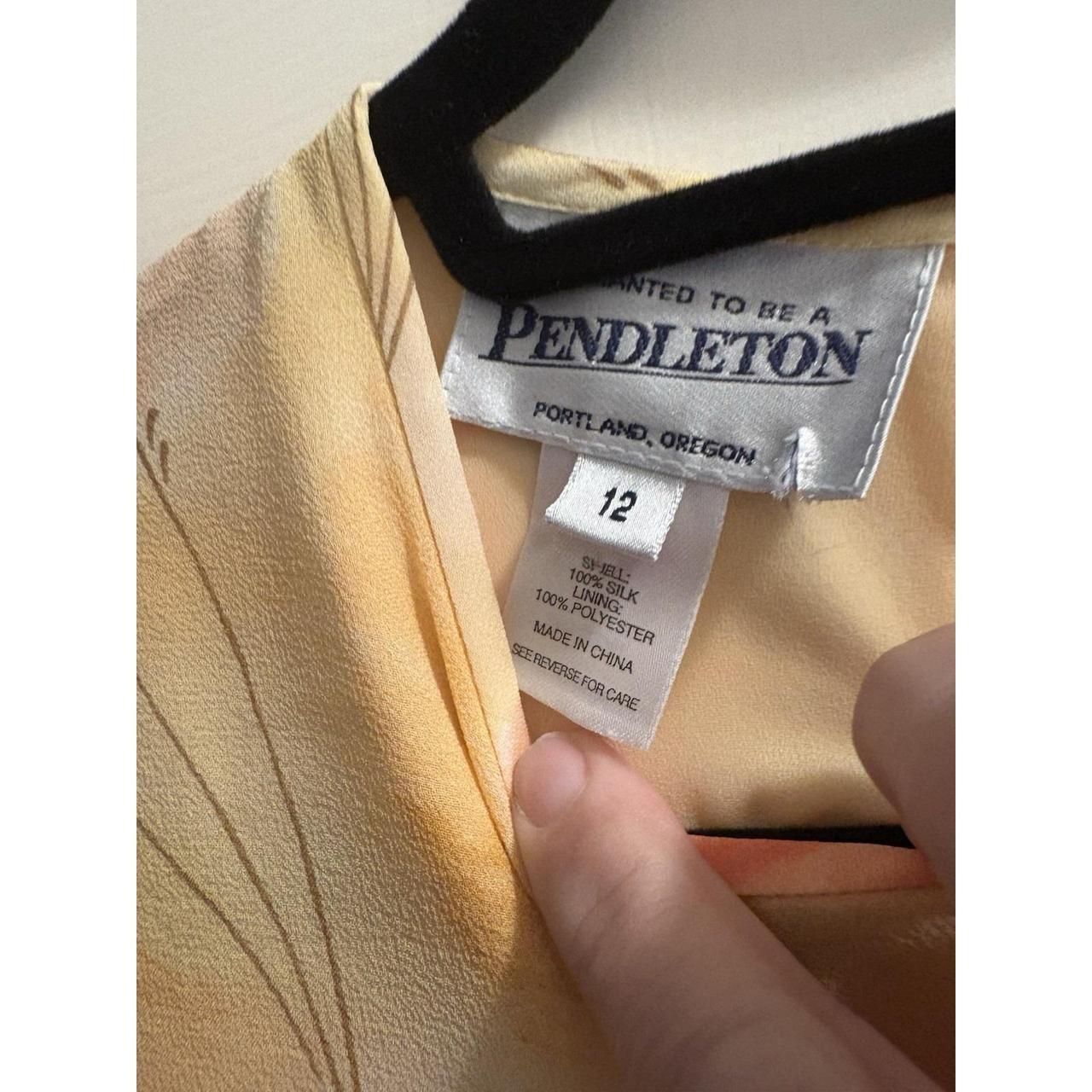 Pendleton Women's Blouse - Yellow - 12 – Pendleto… - image 3