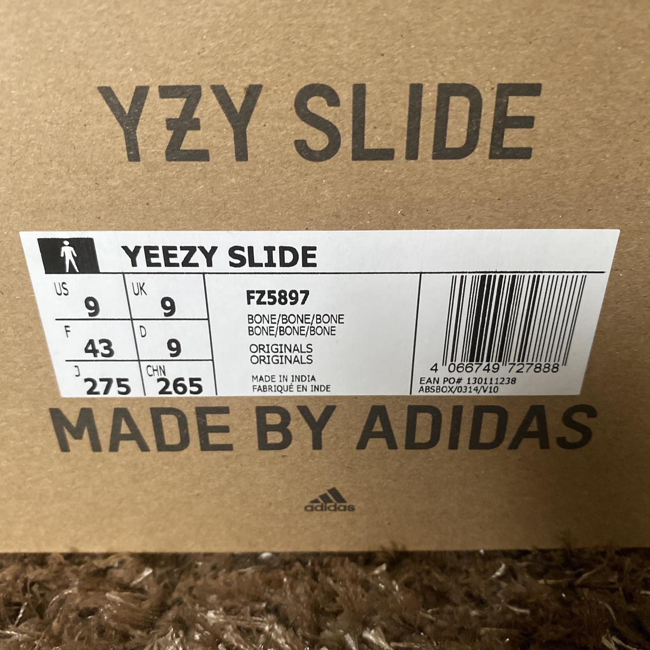 yeezy slide bone size 7