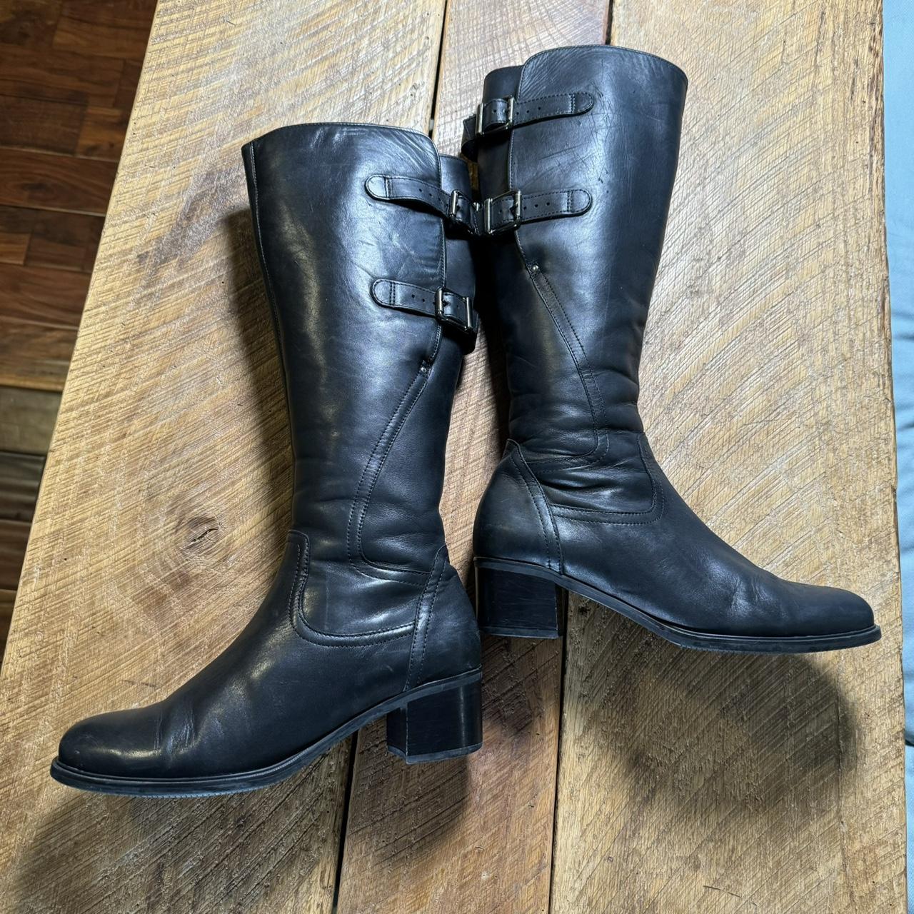 gabor black boots