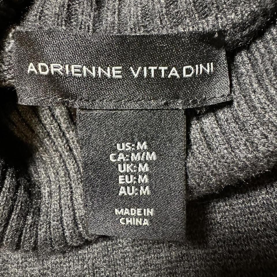 Adrienne Vittadini charcoal gray sweater dress, - Depop