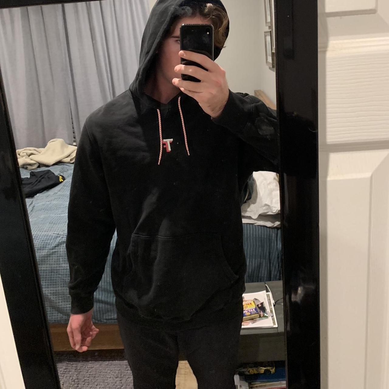 Large comfy Black teddy fresh hoodie, has a big hood... - Depop