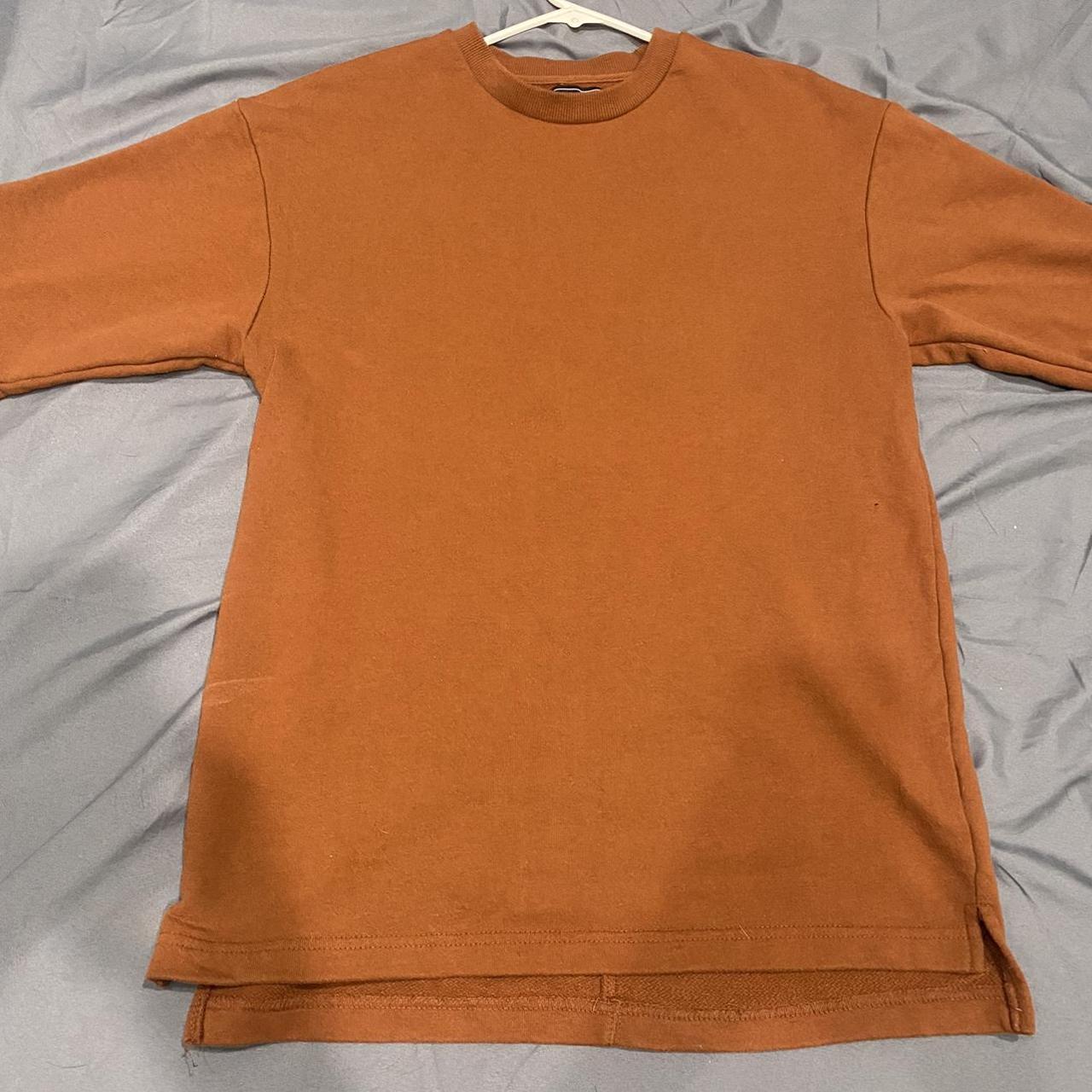 forever 21 orange shirt