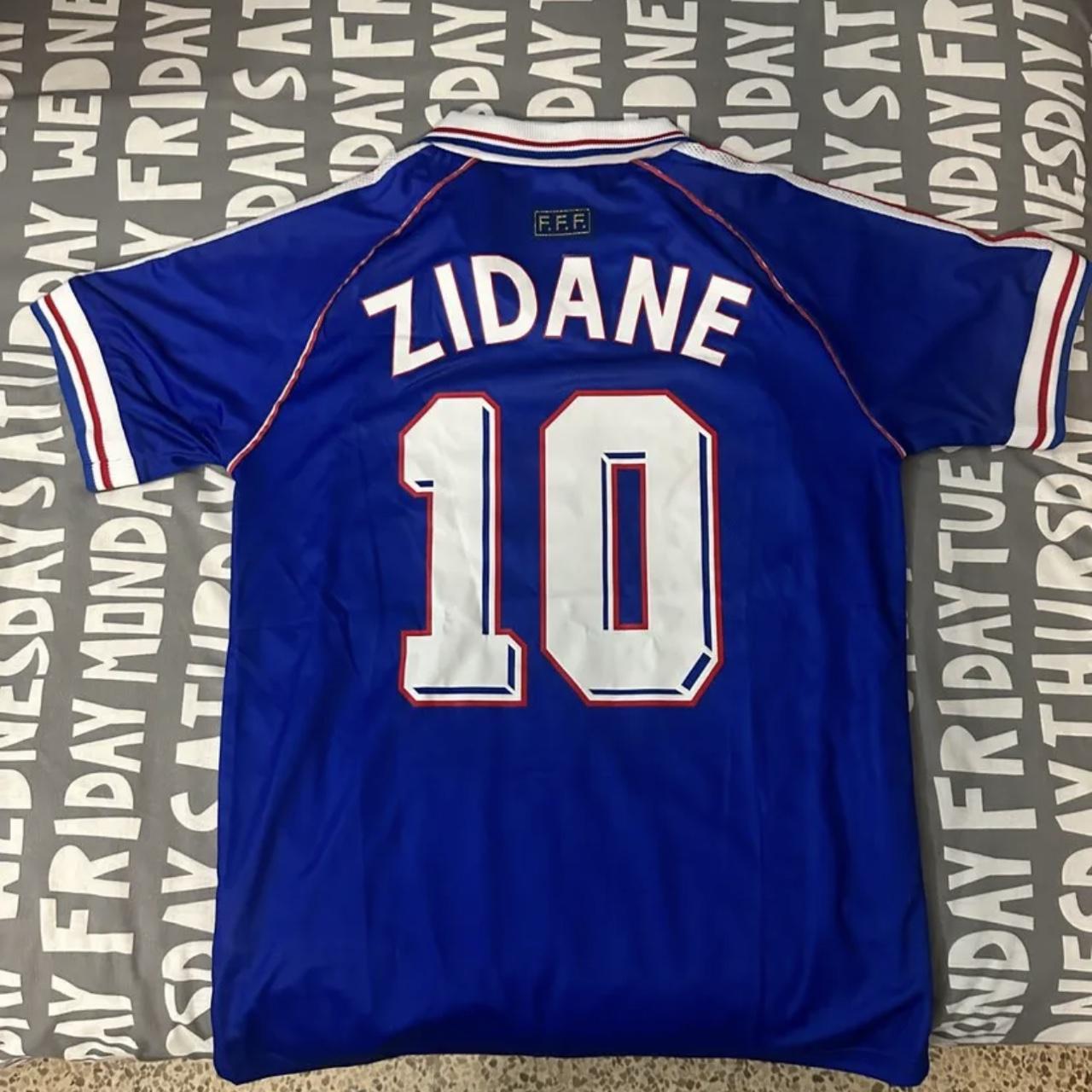 Zidane France 98’ kit🇫🇷 Sizes S-XL 📐 Price is... - Depop