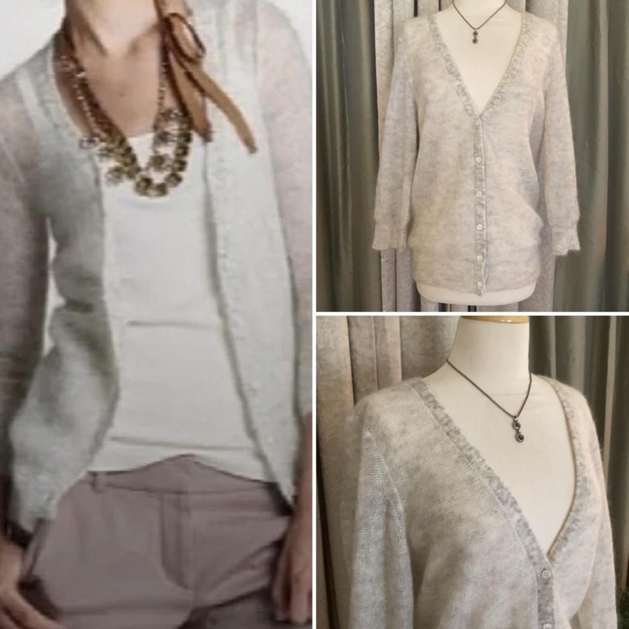 J. Crew Mohair Cardigan Kimono Sweater. Lightweight