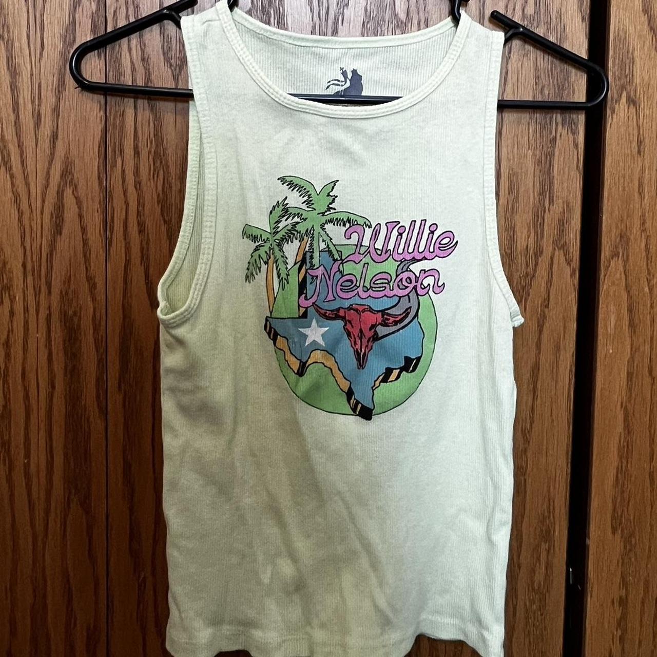 Light green tank top Size small Great for warm... - Depop