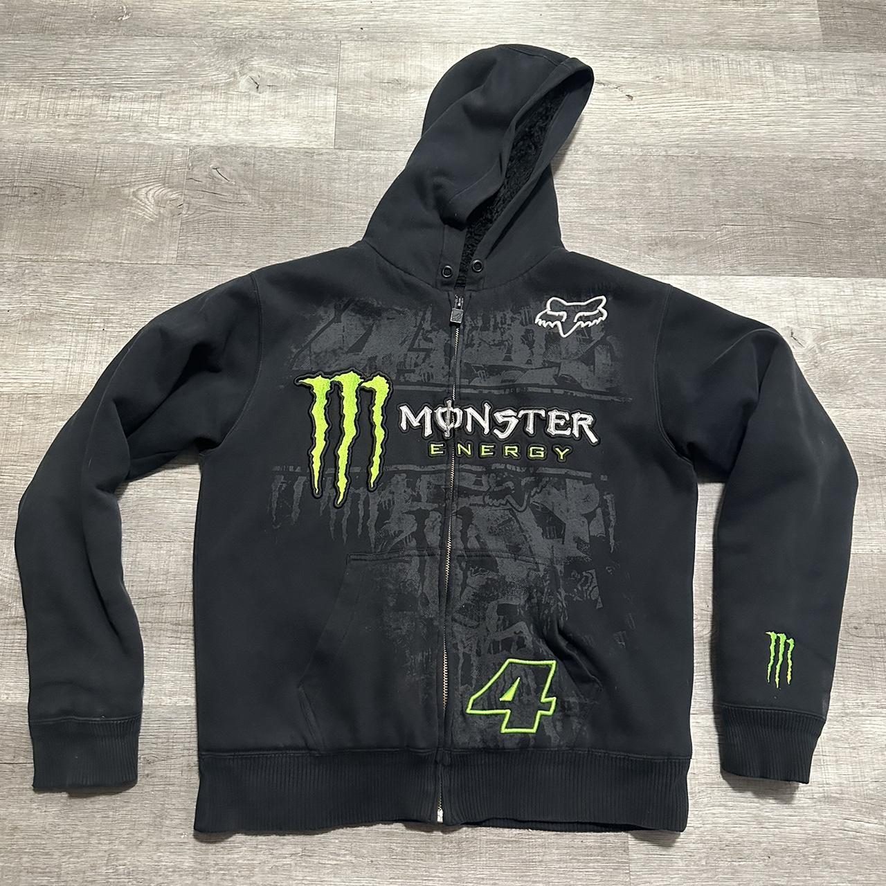 Fox monster energy store collaboration 4 hoodie