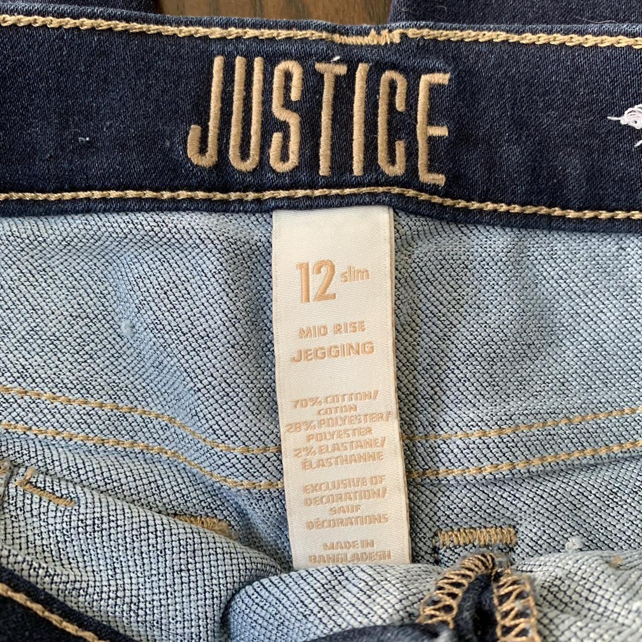 Justice best sale jean leggings