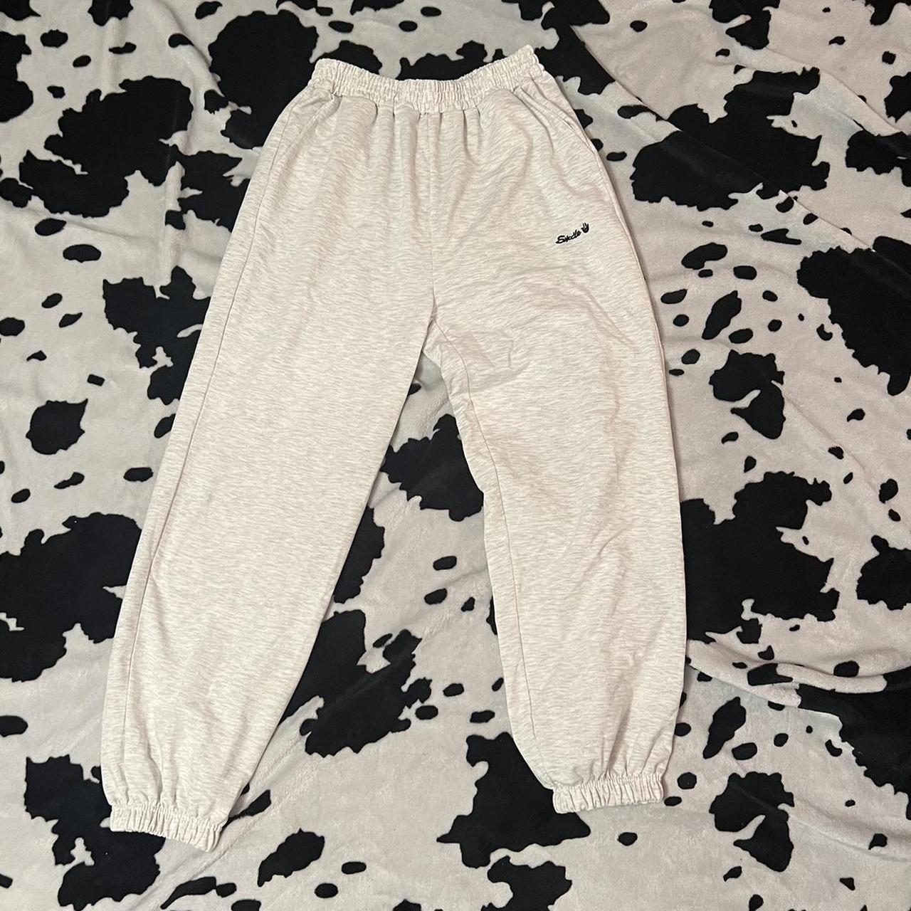 White sweatpants best sale size small