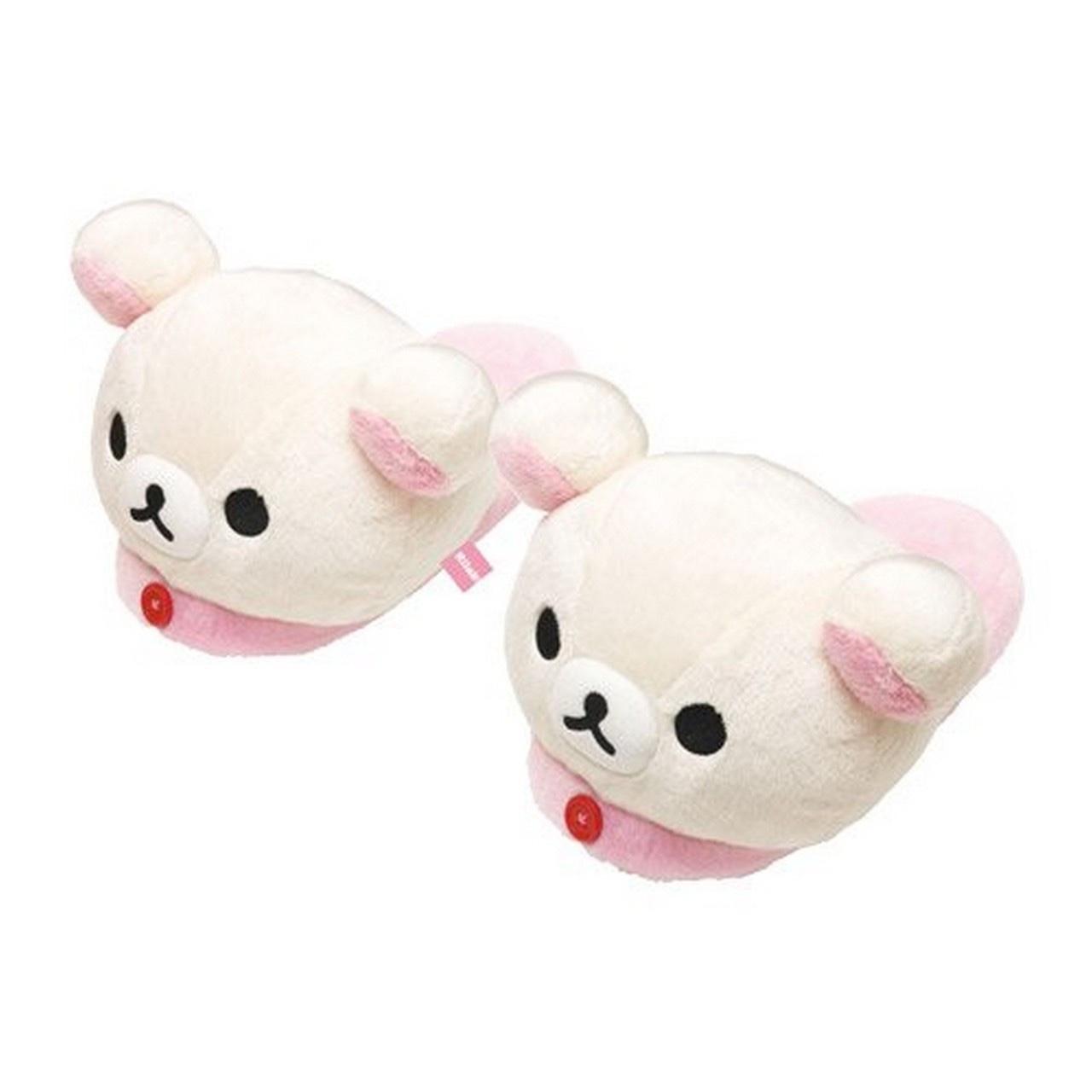 Looking for fluffy Korilakkuma slippers Please. Depop