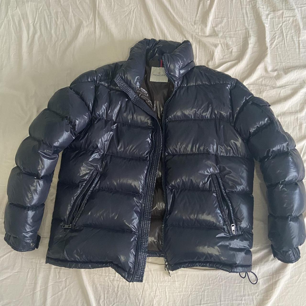 moncler puffer large/medium #moncler#blue - Depop