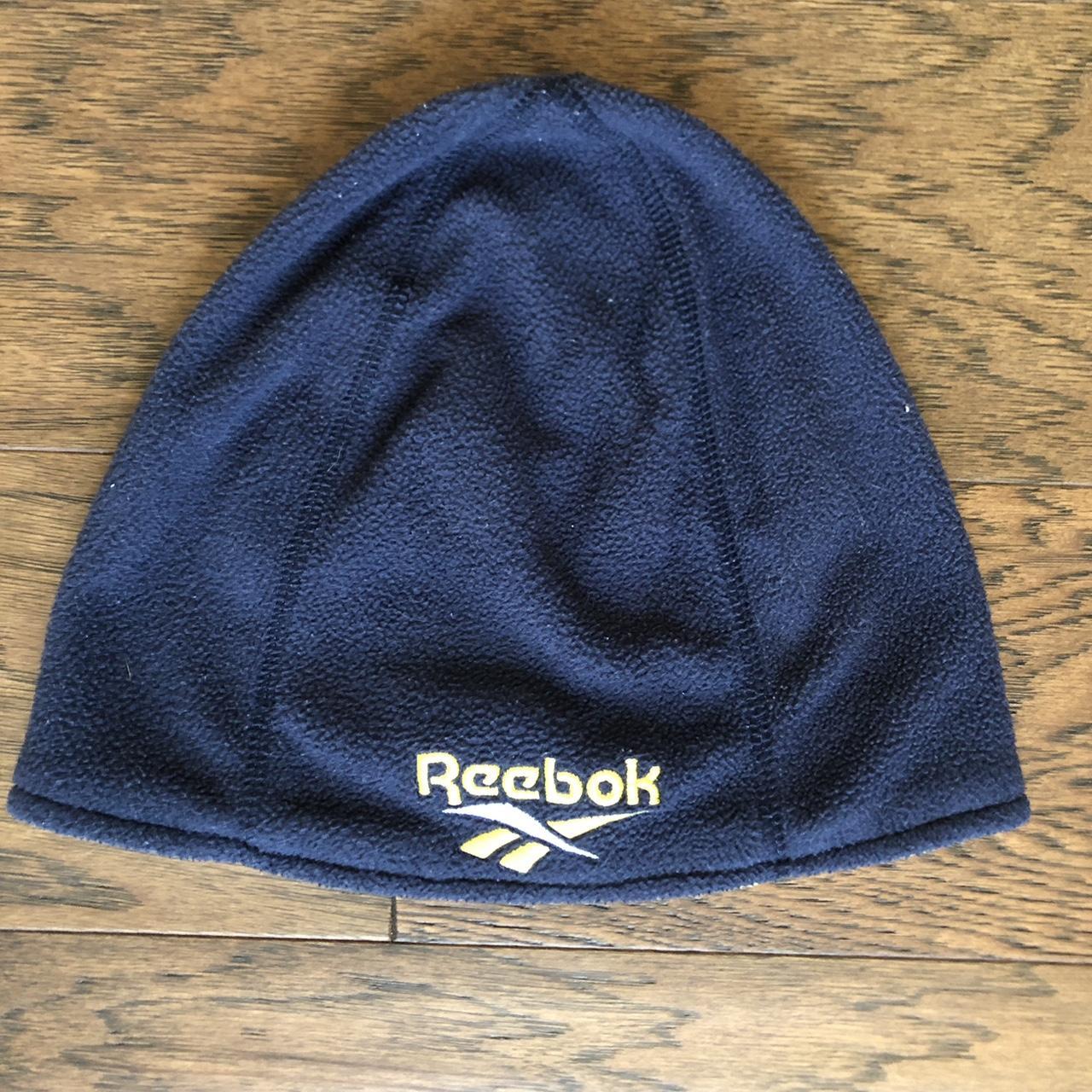 Reebok Reversible Team Logo Cuffless Beanie Hat - NFL Knit Skull Cap