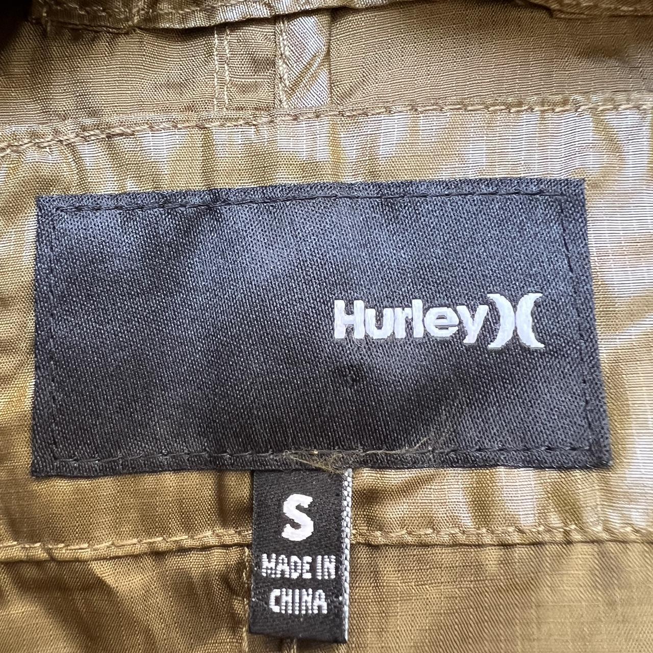 Hurley raincoat - Depop