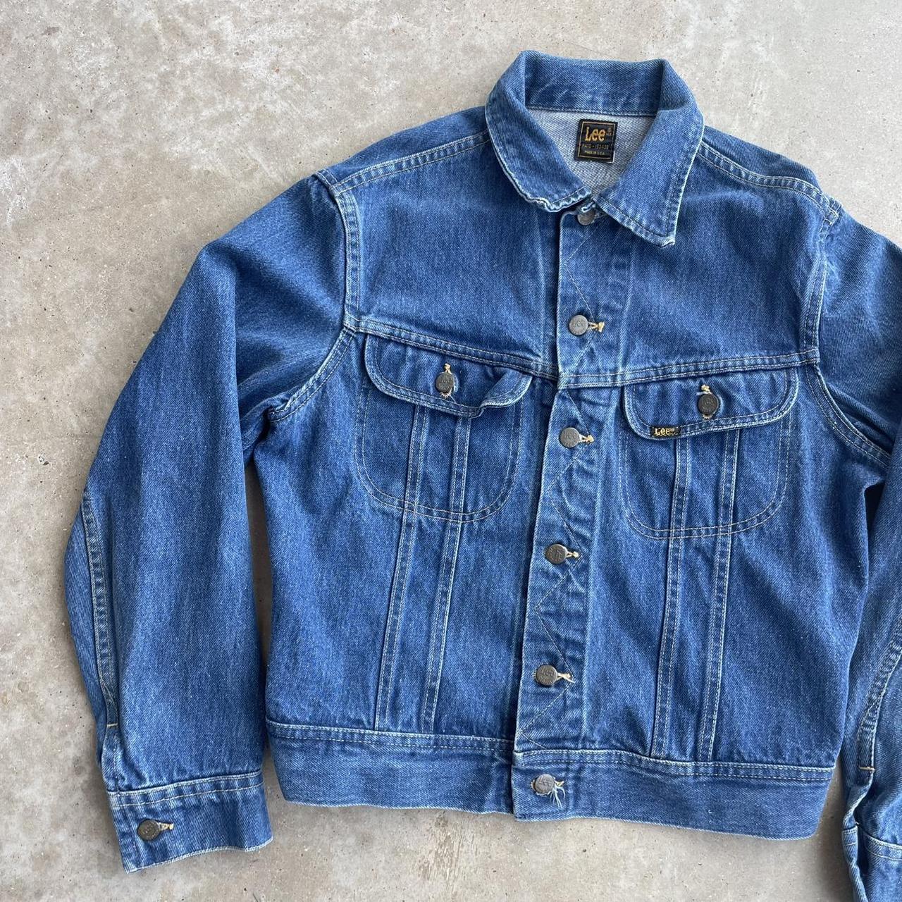 Lee Women's Jacket - Blue - M – vintage 70s Lee r… - image 2