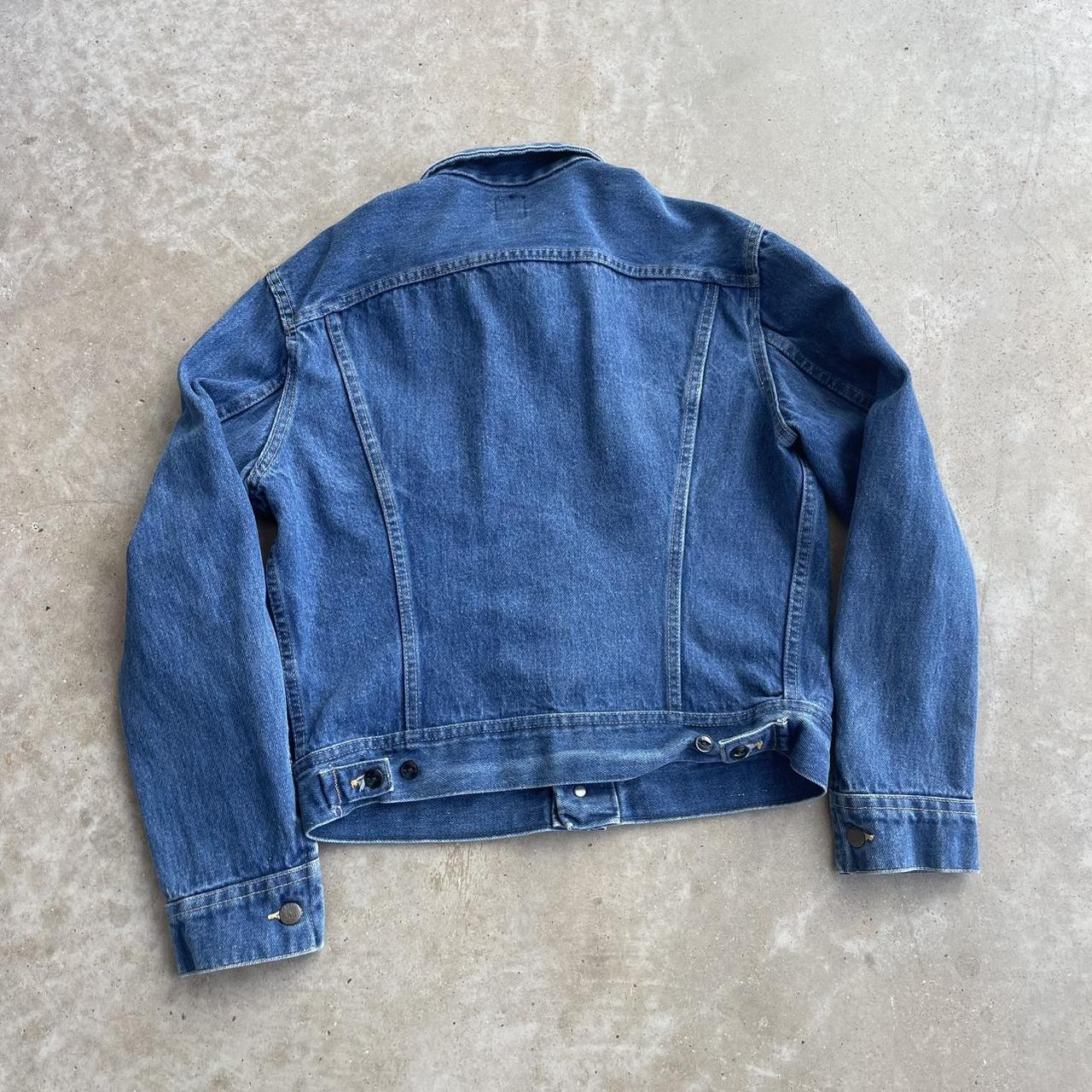Lee Women's Jacket - Blue - M – vintage 70s Lee r… - image 7