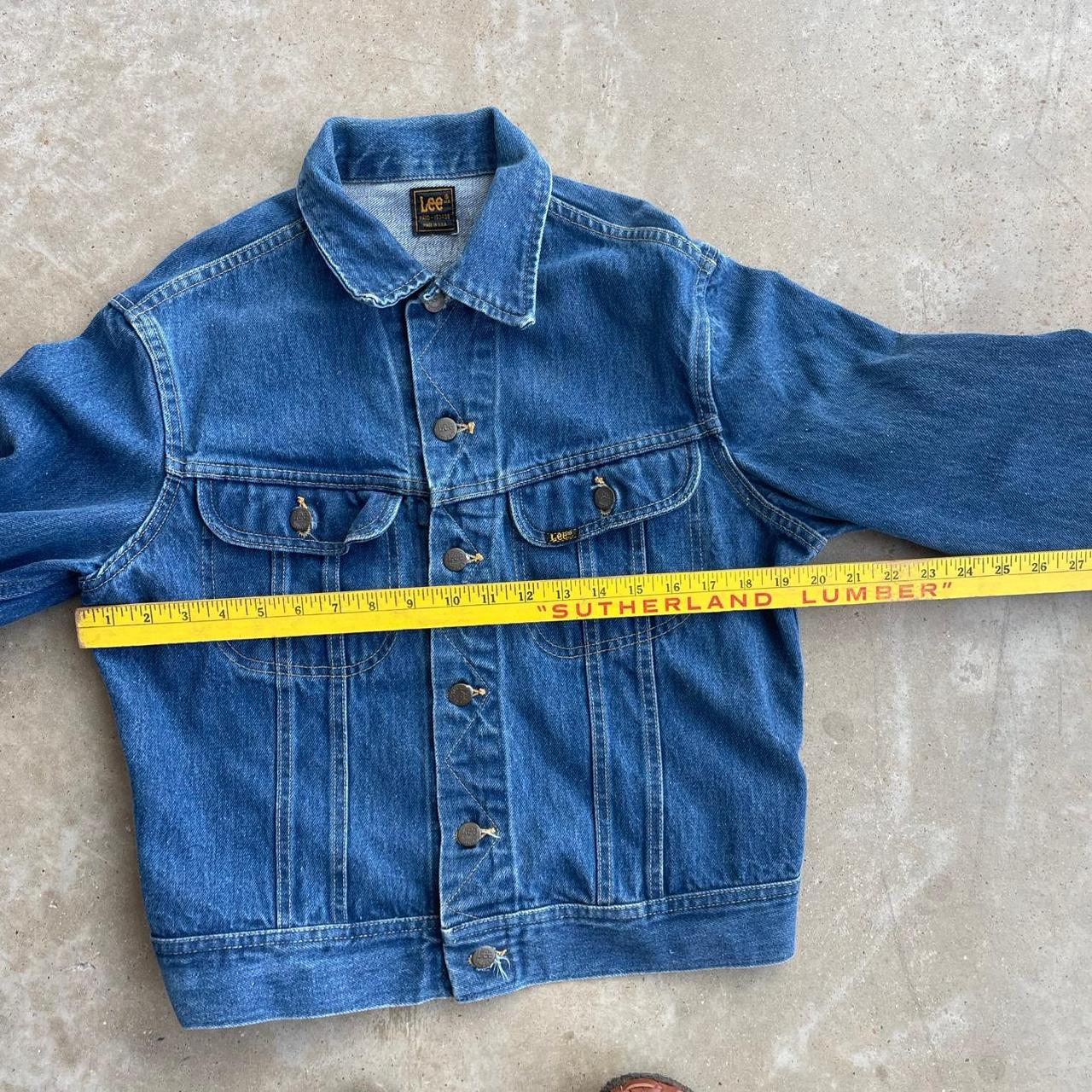 Lee Women's Jacket - Blue - M – vintage 70s Lee r… - image 5