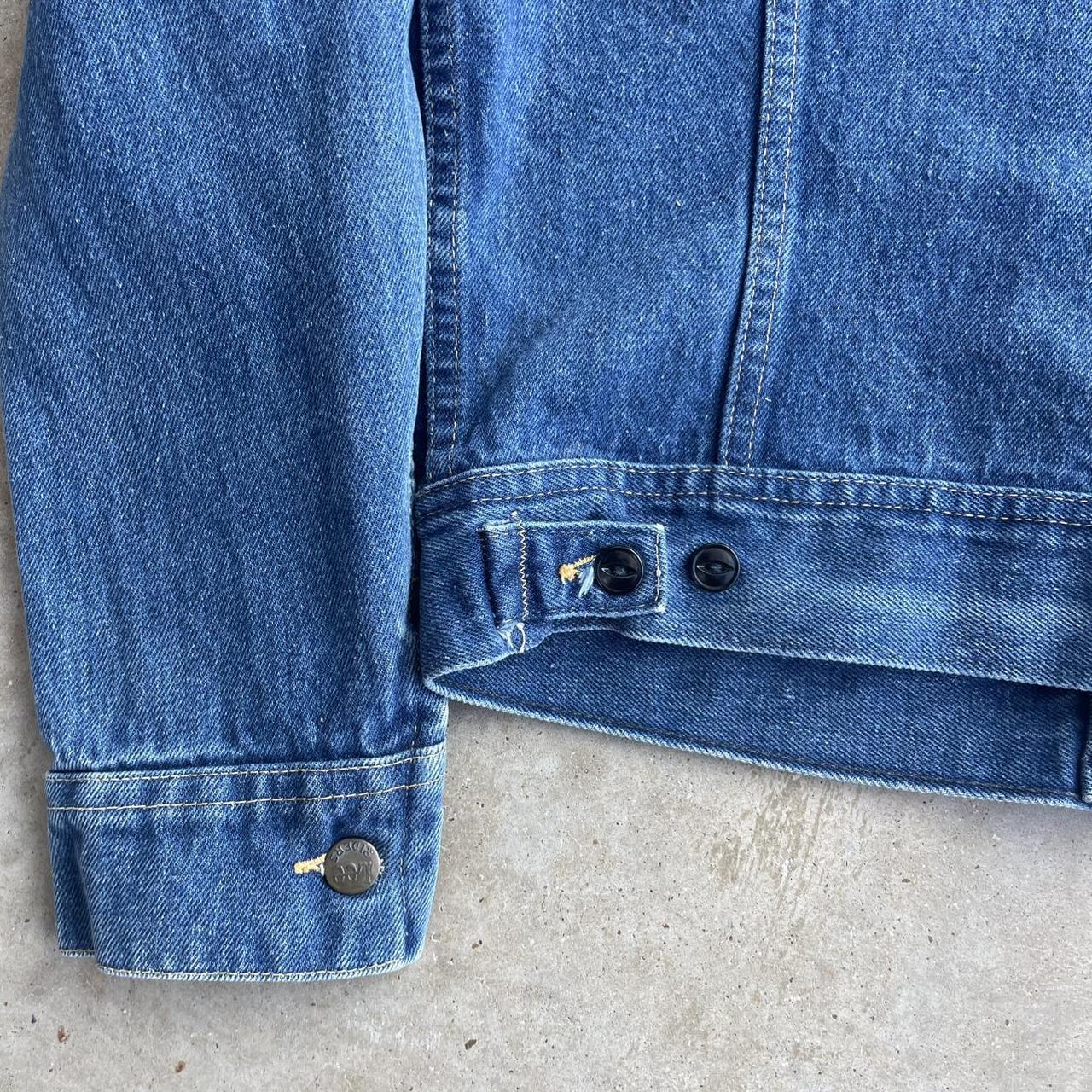 Lee Women's Jacket - Blue - M – vintage 70s Lee r… - image 8