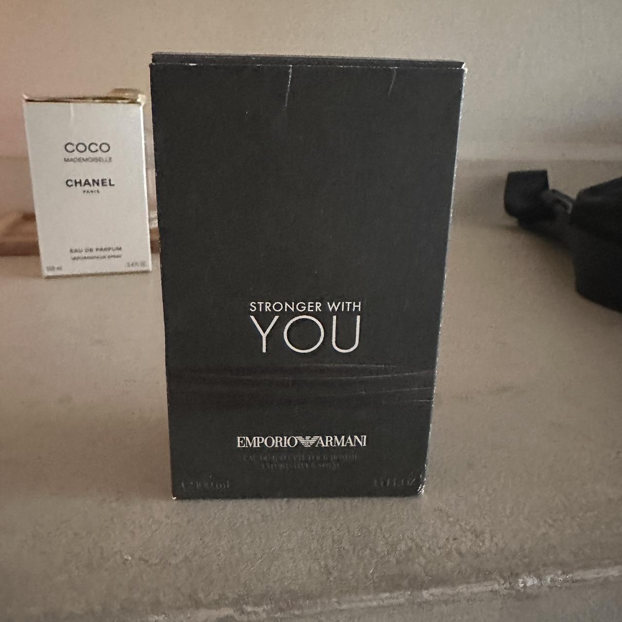 armani stronger with you cologne 3.4 oz brand new i... - Depop