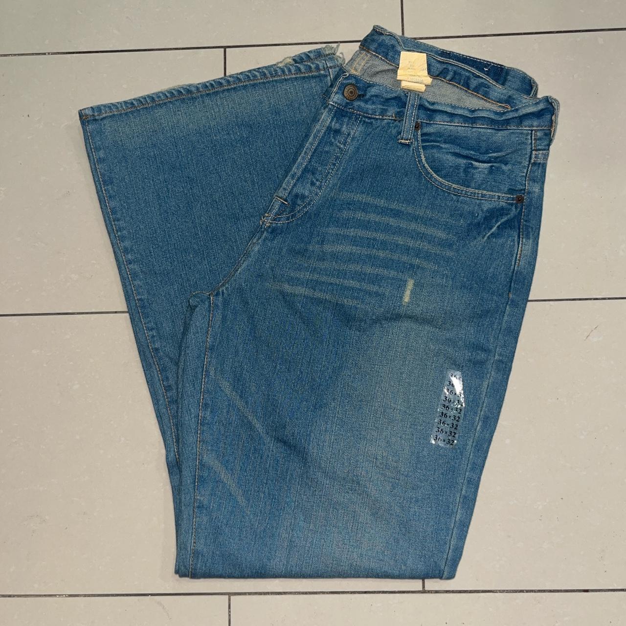 2003 y2k vintage Abercrombie & fitch boot cut jeans... - Depop