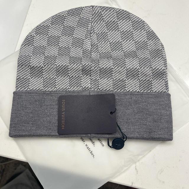 Louis Vuitton Beanie Black Never Used 100% New Next - Depop