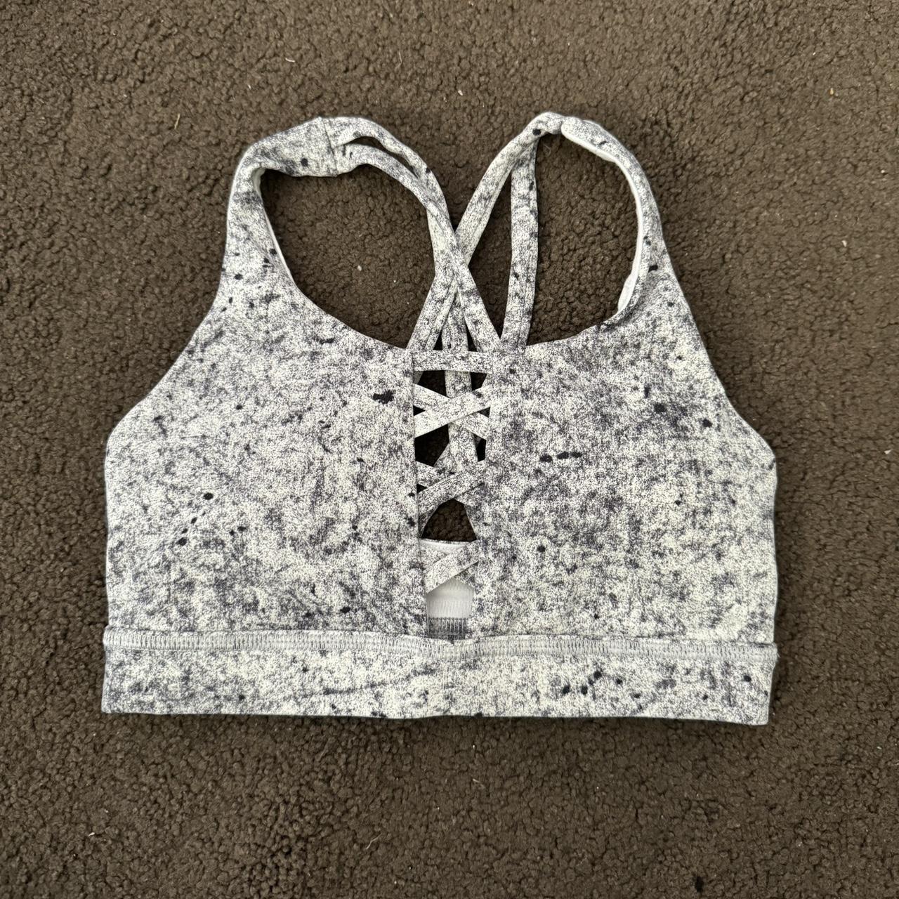lululemon sports bra with pad inserts selling as... Depop