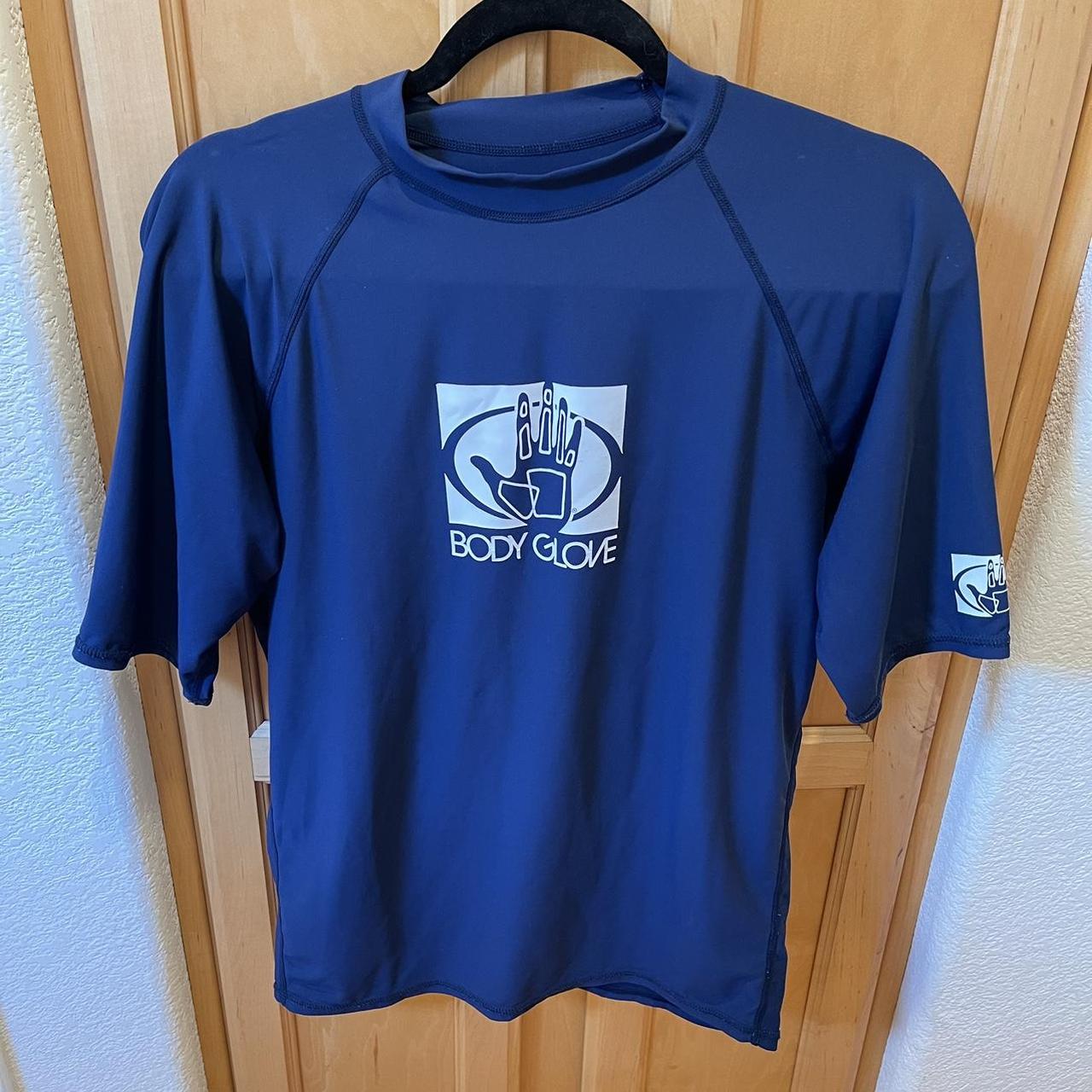 Boys Blue Body Glove Swim Top Shirt Size Kids XL Depop