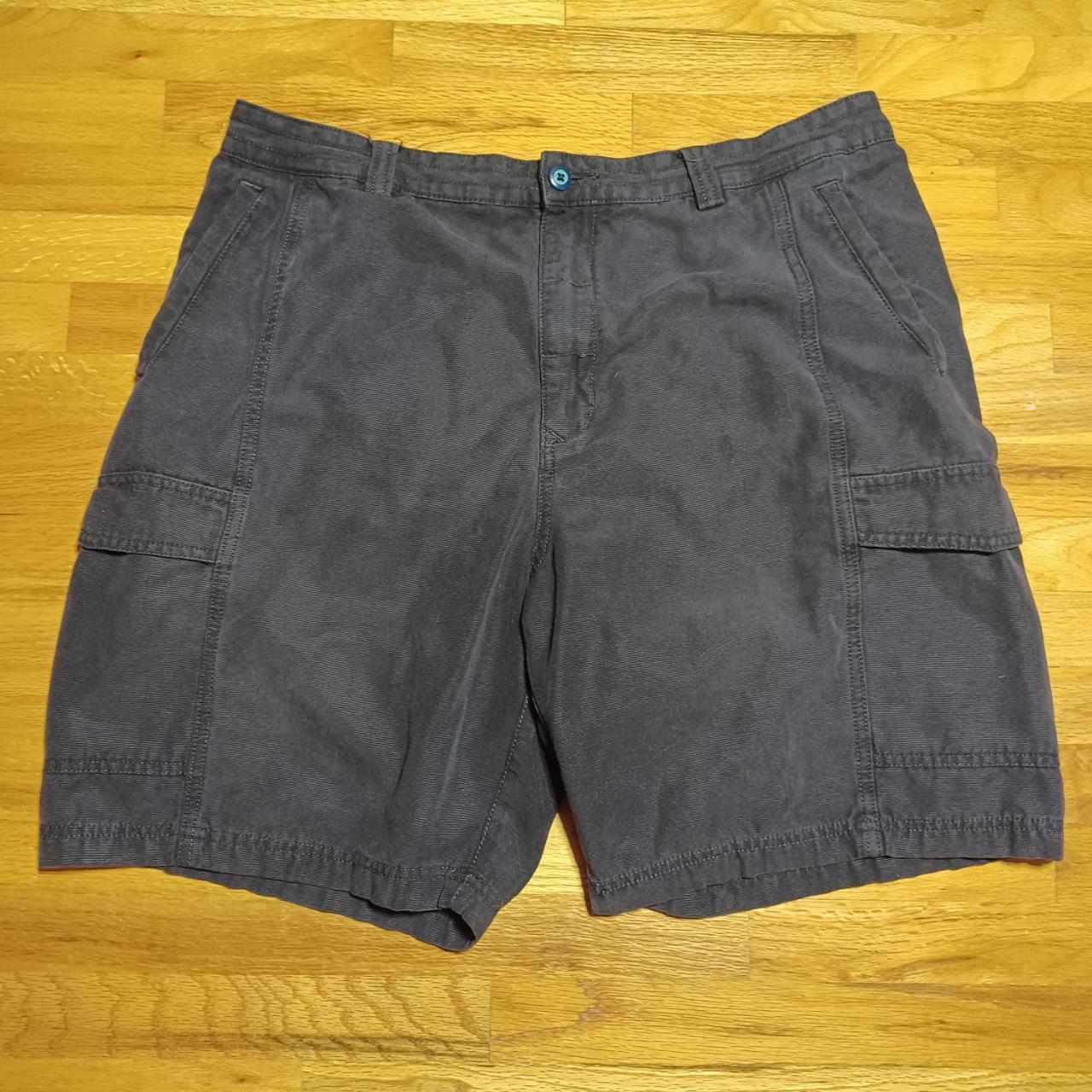 TOMMY BAHAMA Shorts Black Cargo Relax Fit Pockets... - Depop