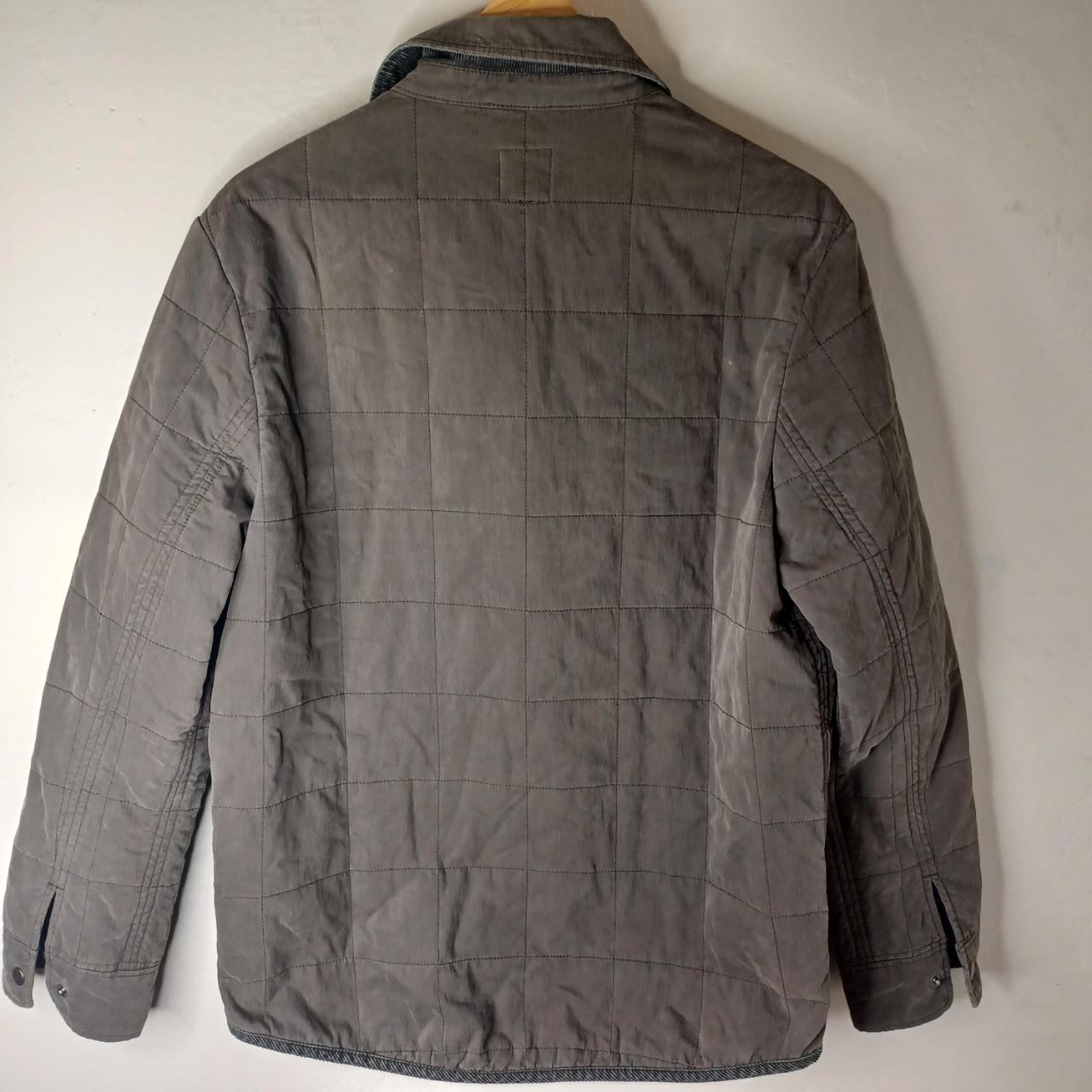 GAP Quilted Jacket Men's SIZE MEDIUM Olive Green EUC... - Depop