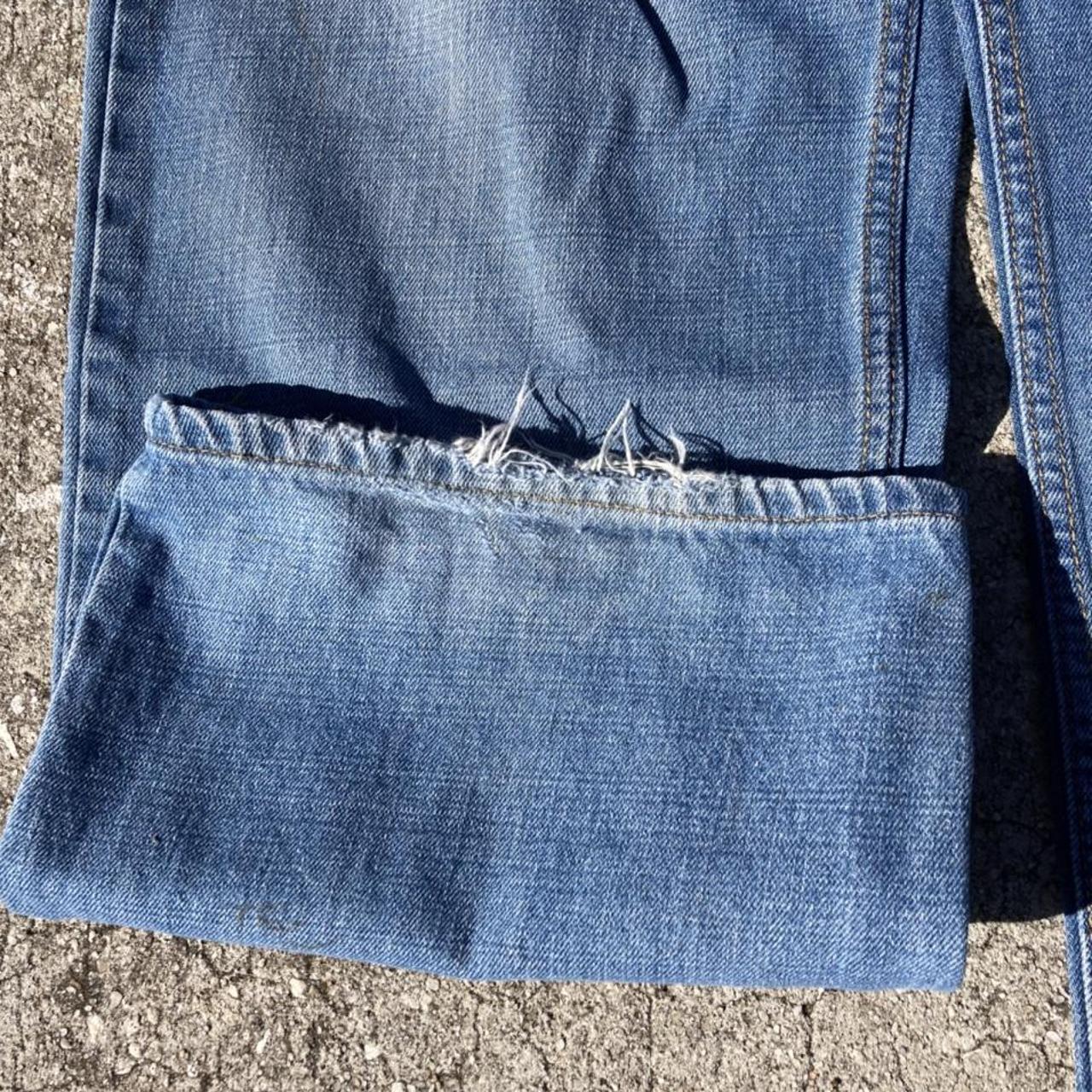 Baggy faded glory jeans Tagged 36x32 Flaws pictured - Depop