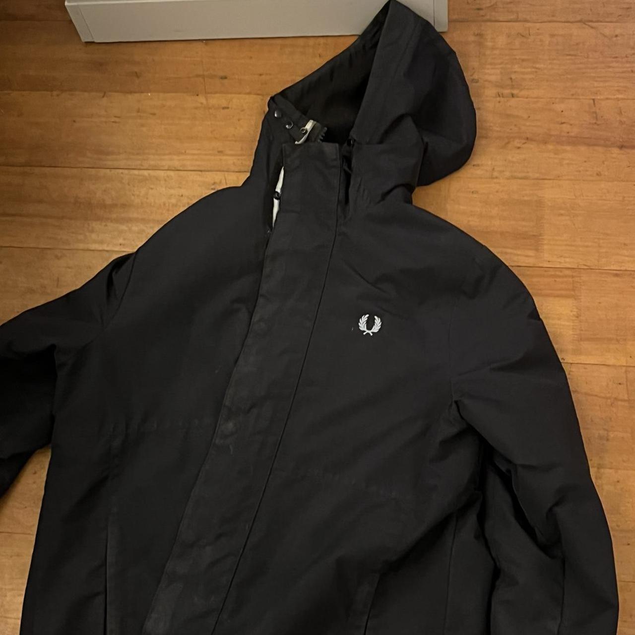 Fred Perry Parka Coat Perfect for winter Nice fit - Depop