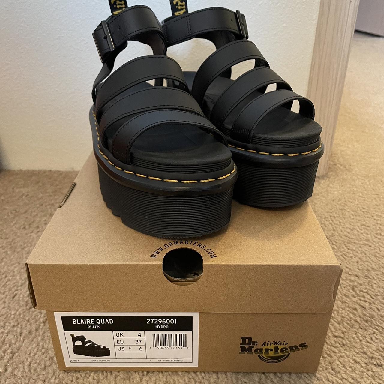 Blaire Quad Sandal by Dr. Marten. Worn 1x only this... - Depop