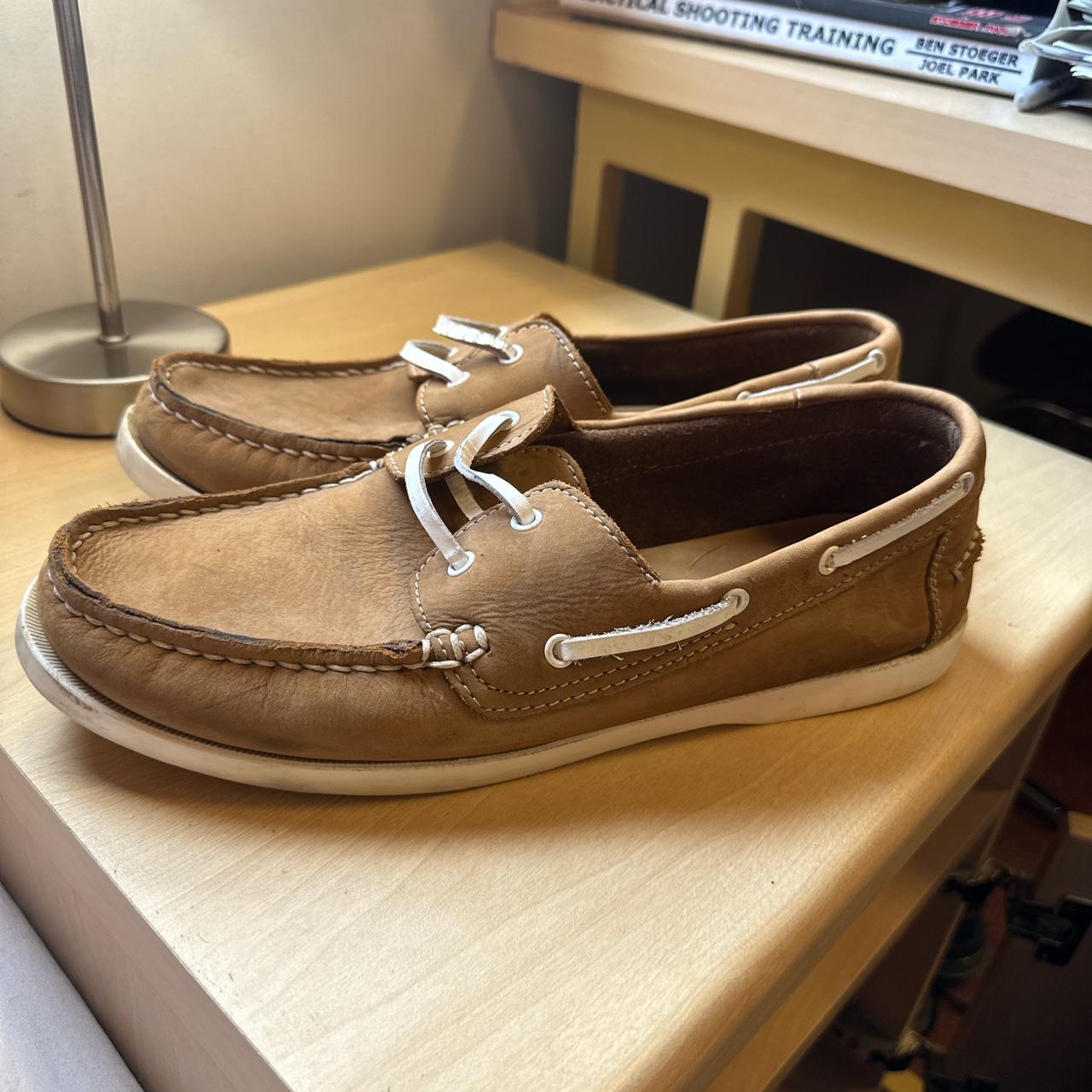 Men’s kurt Geiger boat shoes size 10 good condition Depop