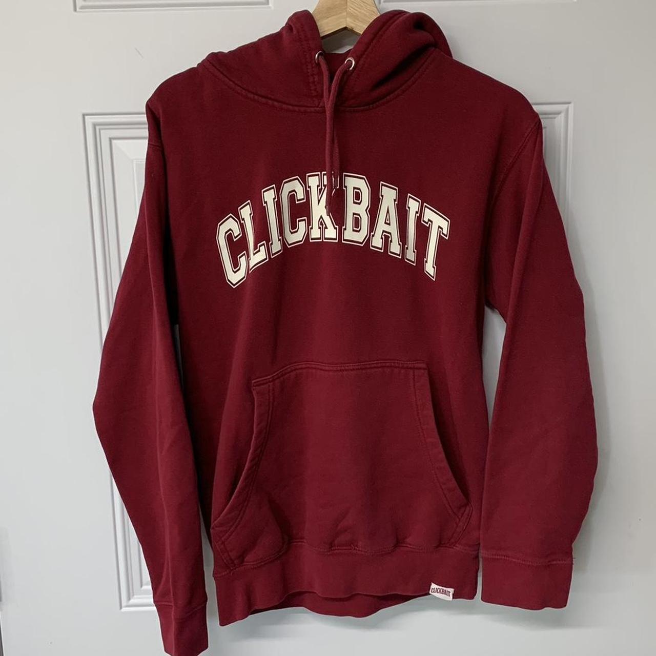 Clickbait Hoodie - David Dobrik Merchandise Size... - Depop