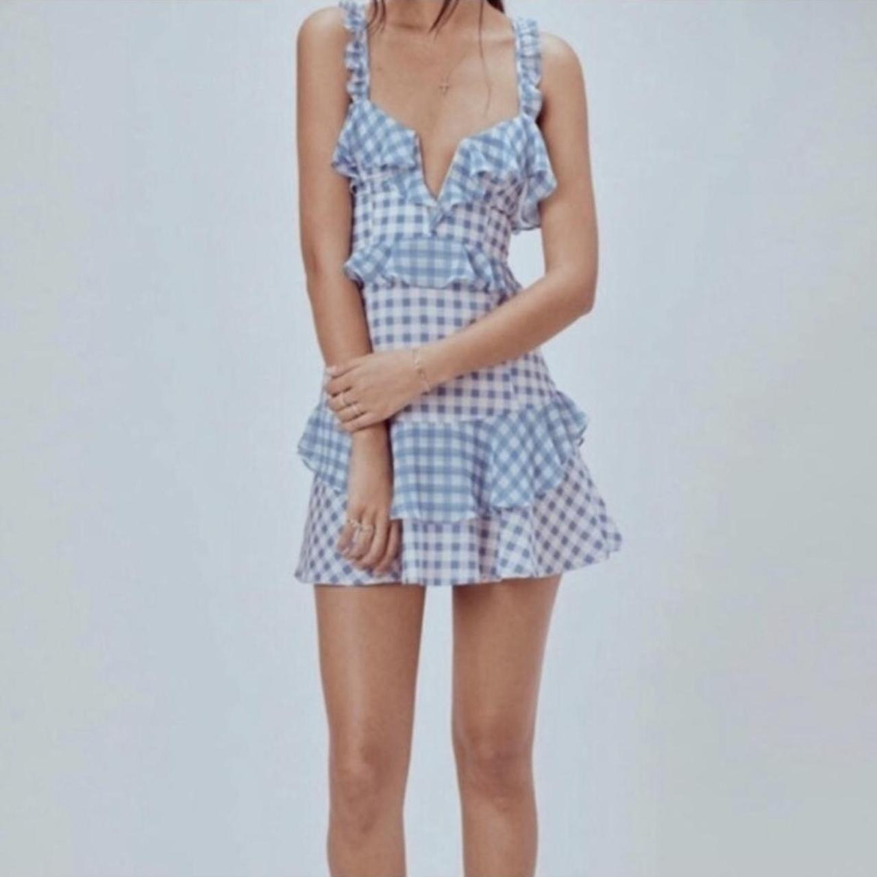 Dixie For Love And Lemons Gingham Dress FOR LOVE AND LEMONS