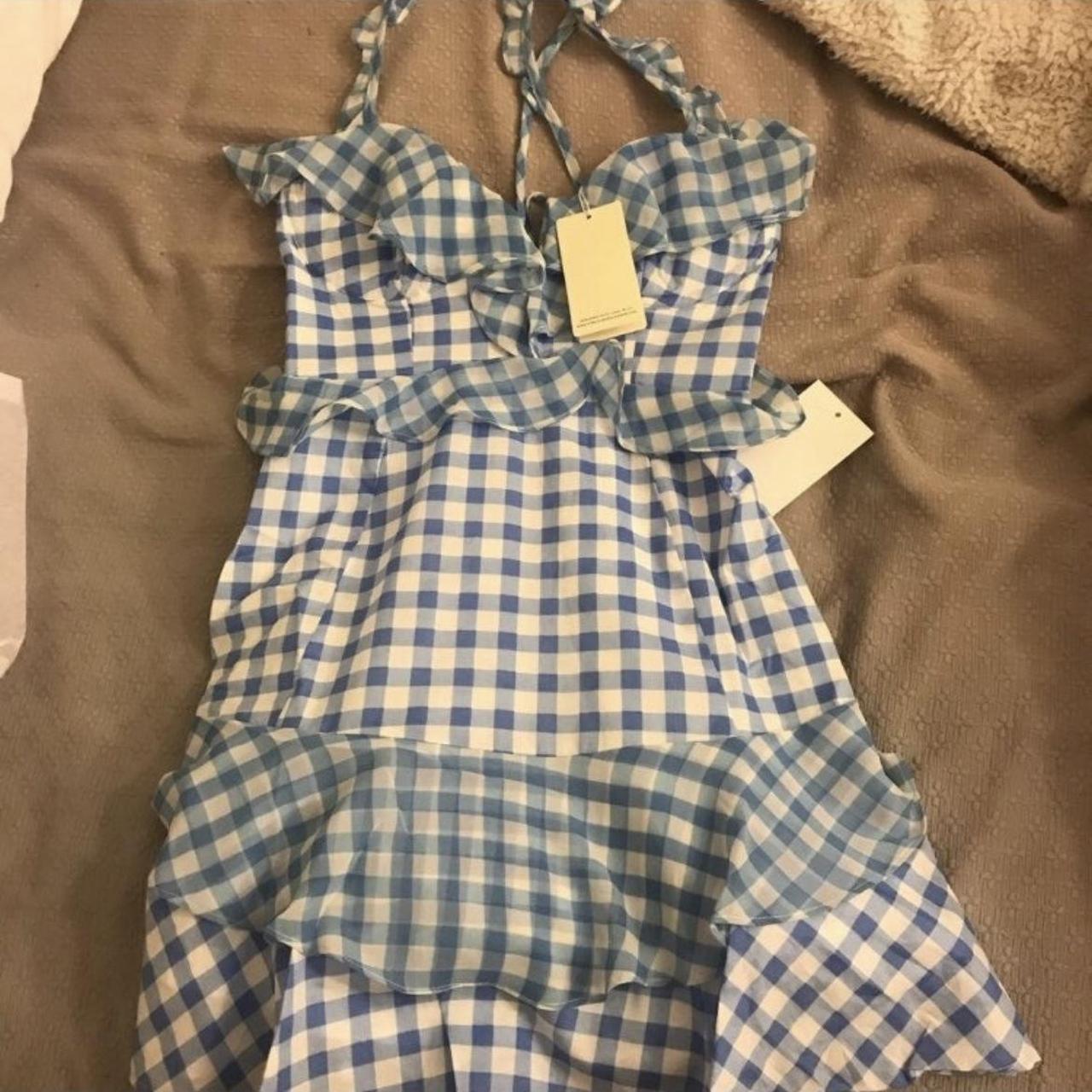 For love and lemons gingham plaid Dixie dress
